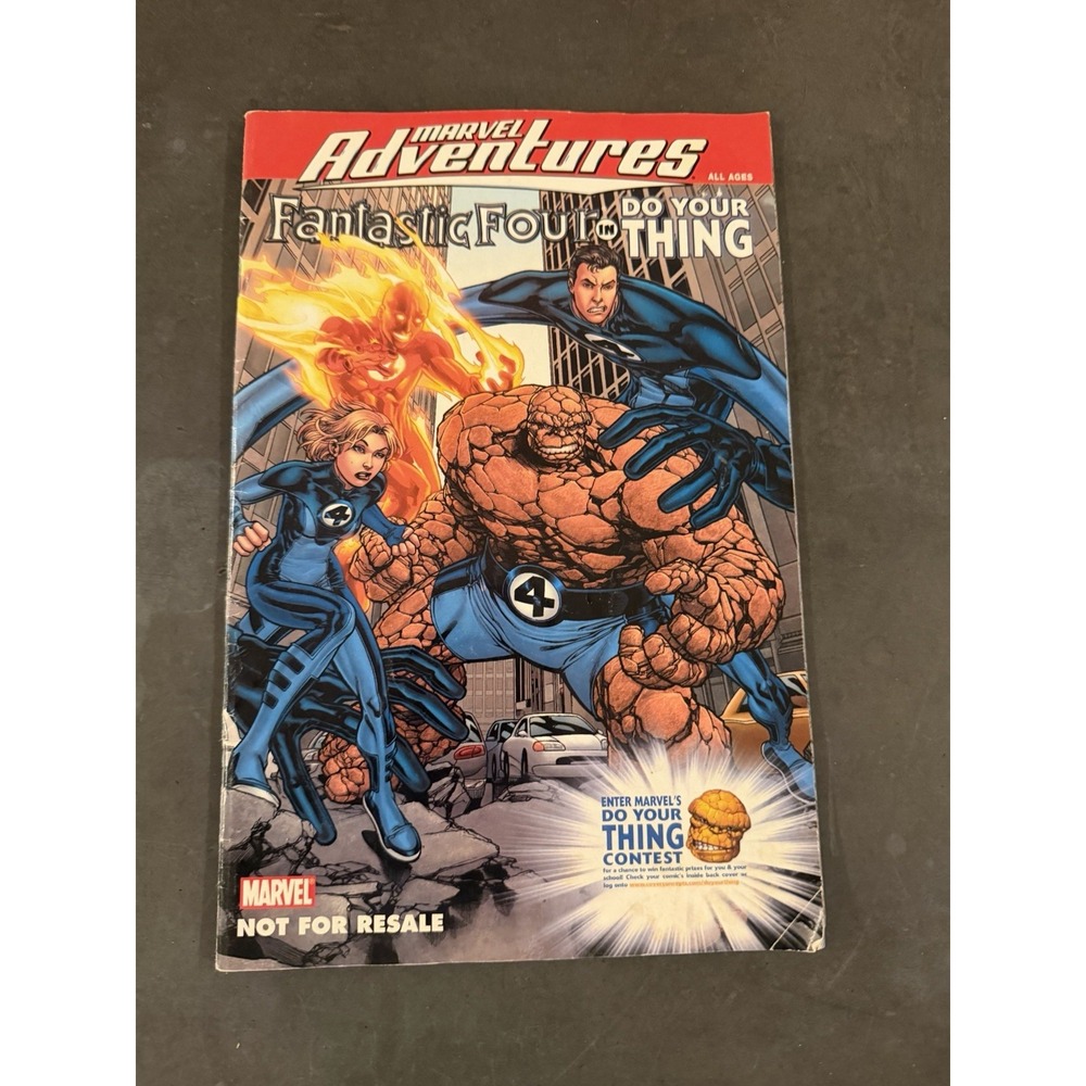 Marvel Adventures Fantastic Four Do Your Thing Comic Book 2005 Cover Concepts